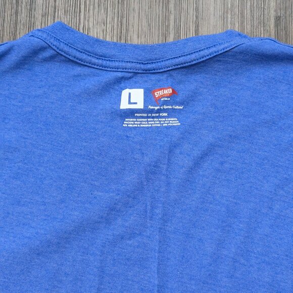 Streaker Sports | 1960 USA Hockey | Forgotten Miracle Large Blue T-Shirt - Picture 2 of 4